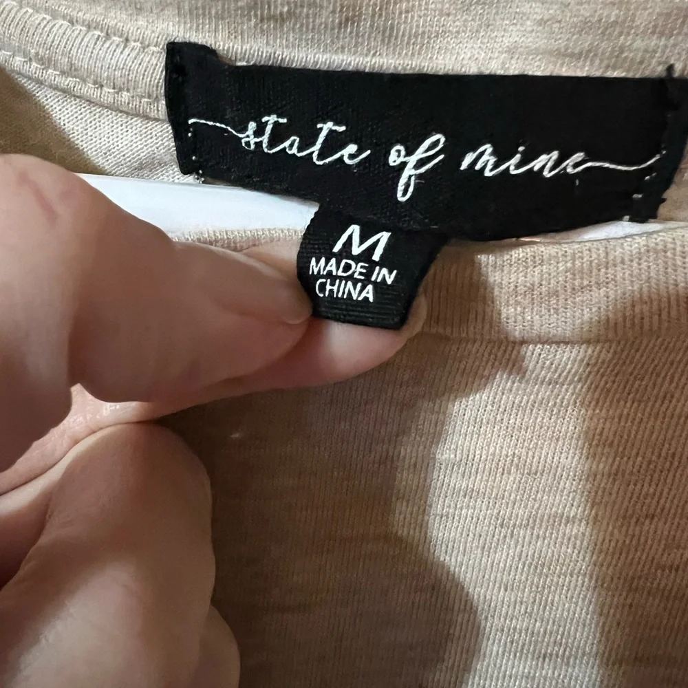 Women's Long Sleeve Fall Pumpkin Coffee shirt top medium - Picture 3 of 4